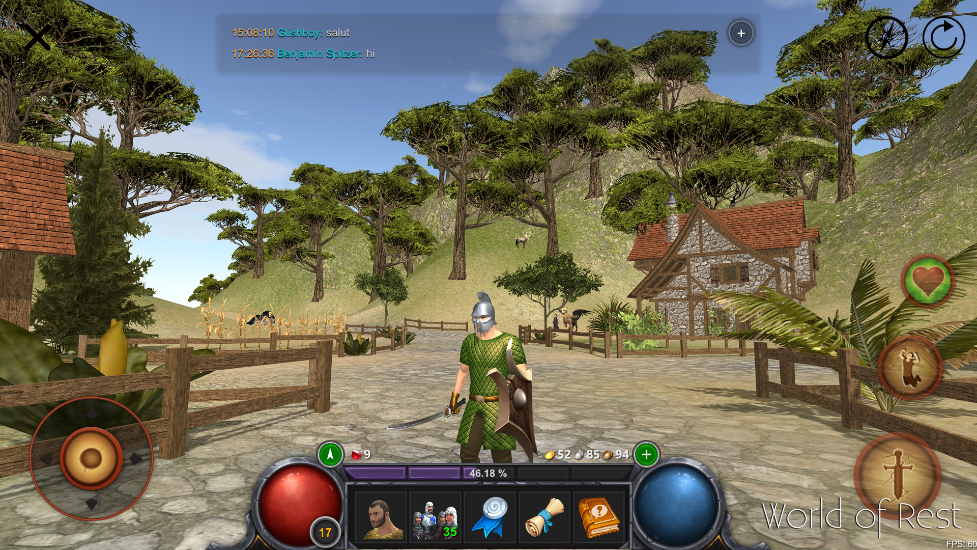 اسکرین شات 1 بازی World Of Rest: Online RPG