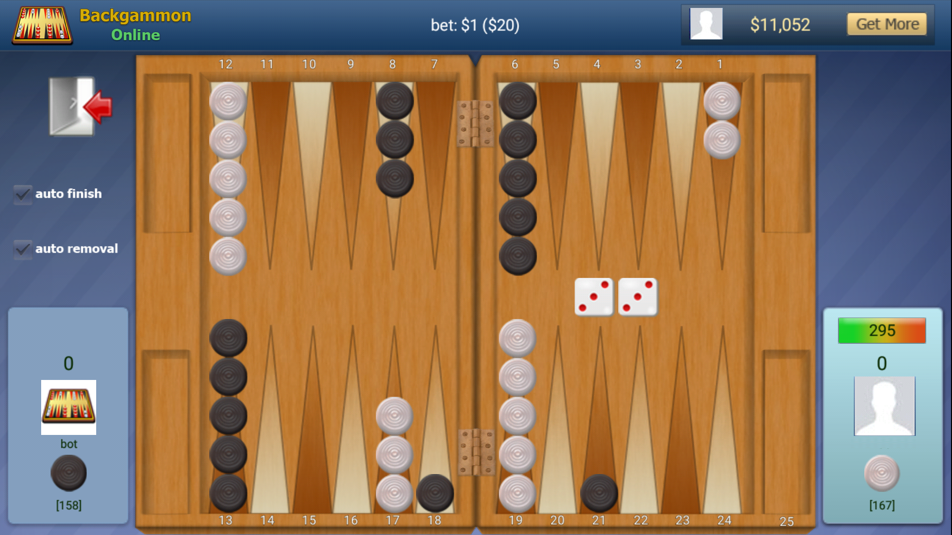 اسکرین شات 1 بازی Backgammon Online - Board Game