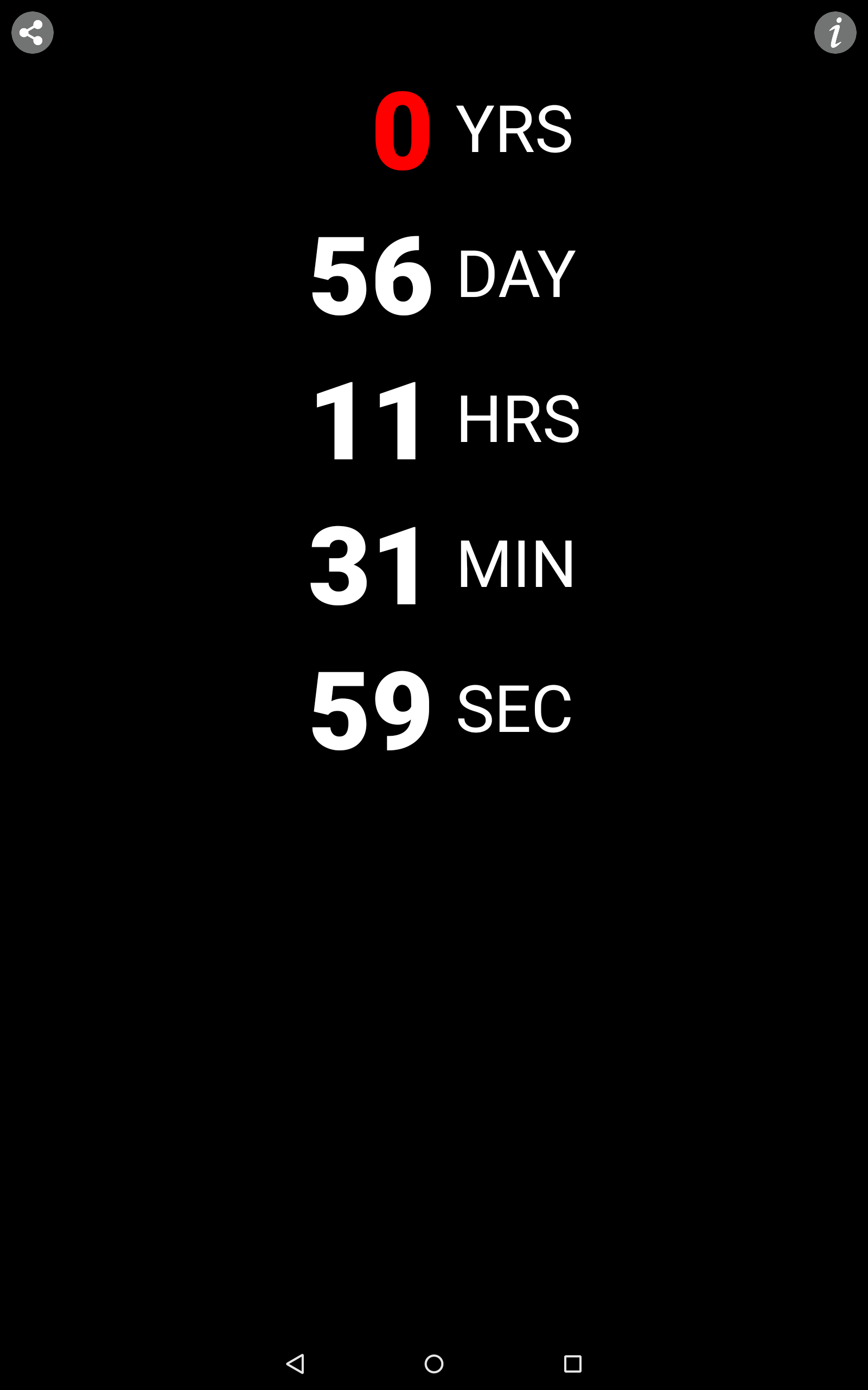 اسکرین شات 6 برنامه Countdown Death - death counter