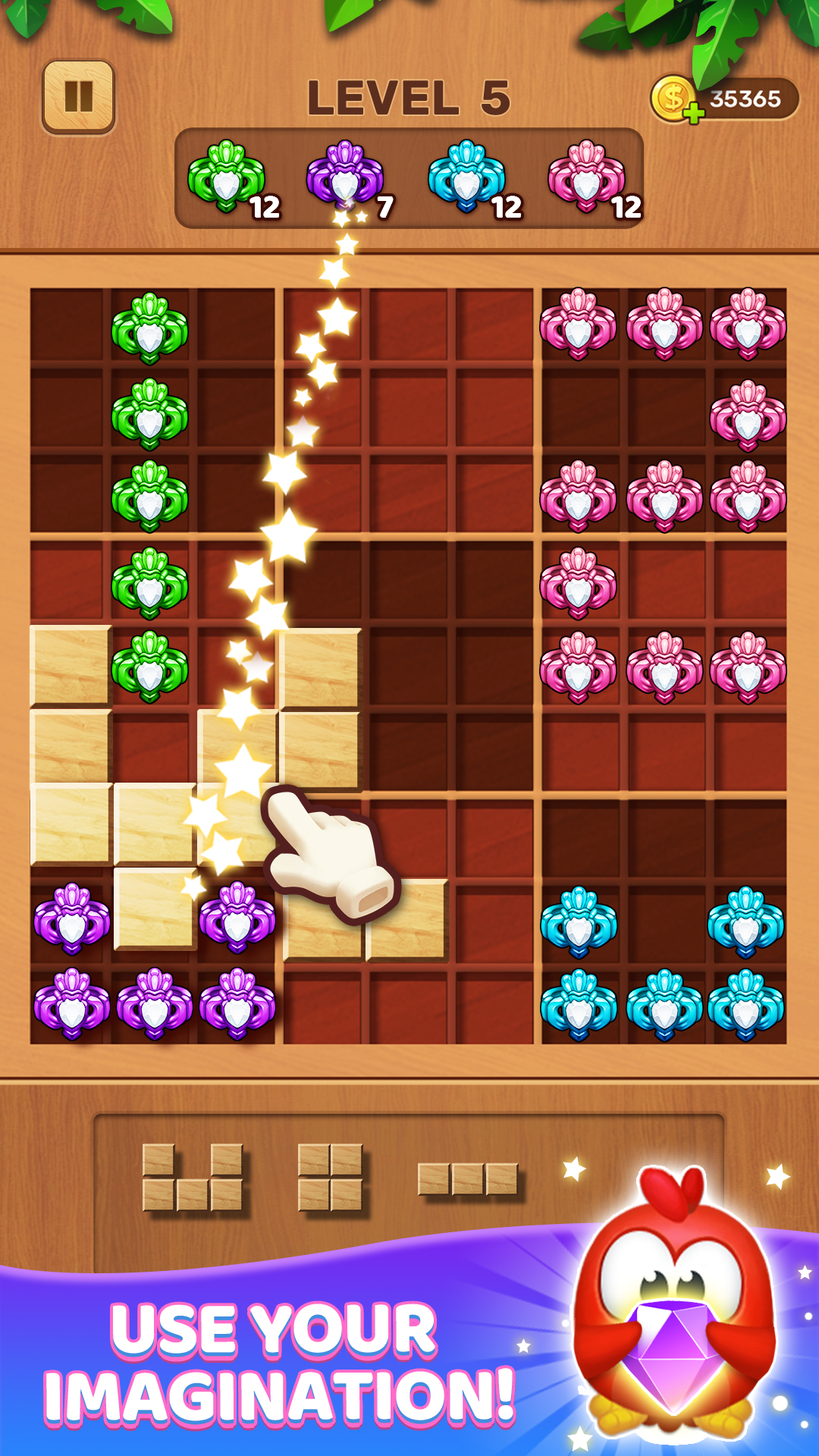 اسکرین شات 2 بازی Wood Block -Sudoku Puzzle Game