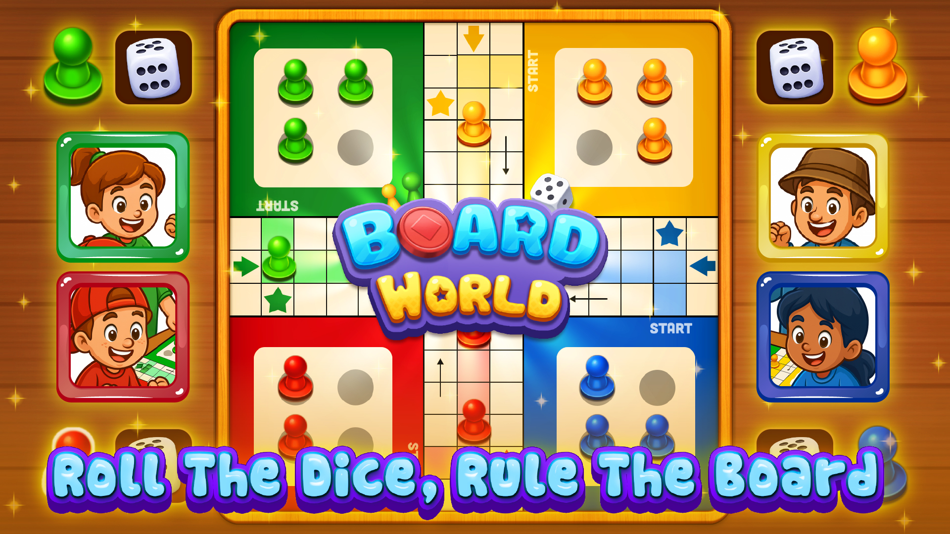 اسکرین شات 2 بازی Board World - All in one game
