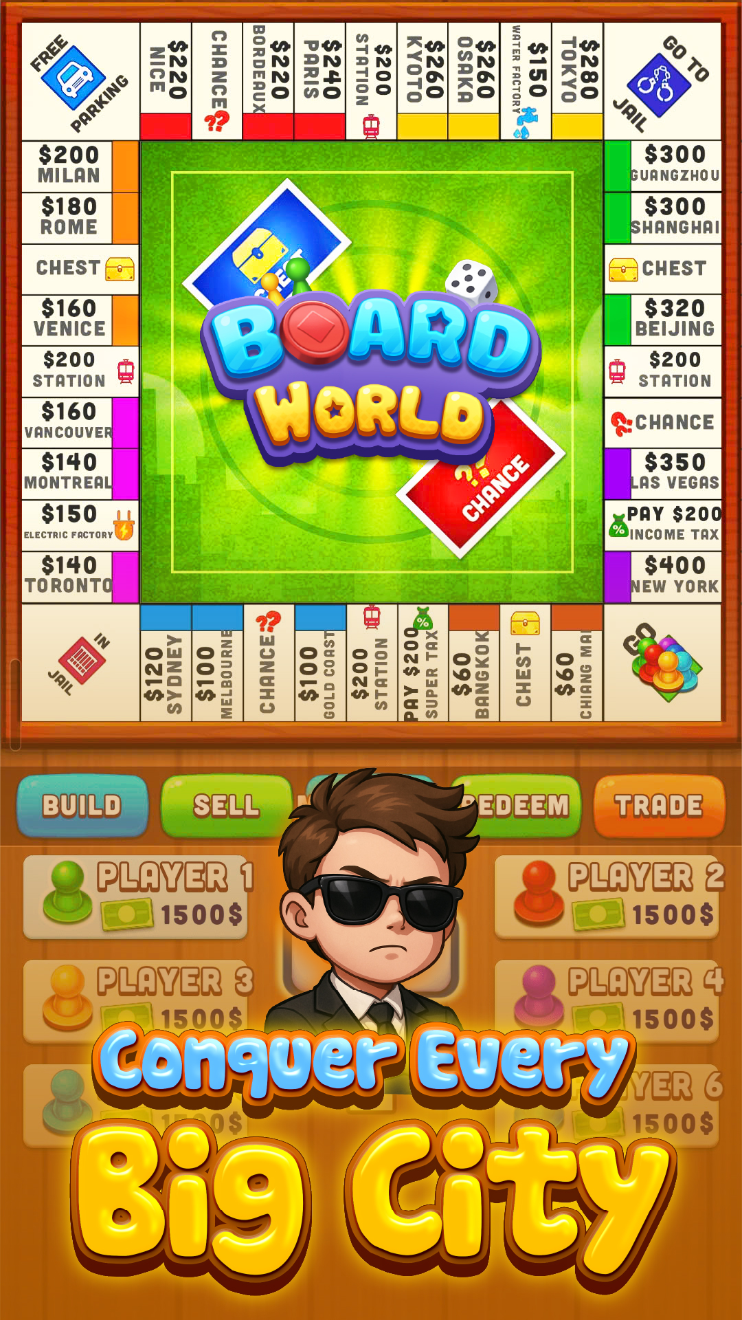 اسکرین شات 4 بازی Board World - All in one game