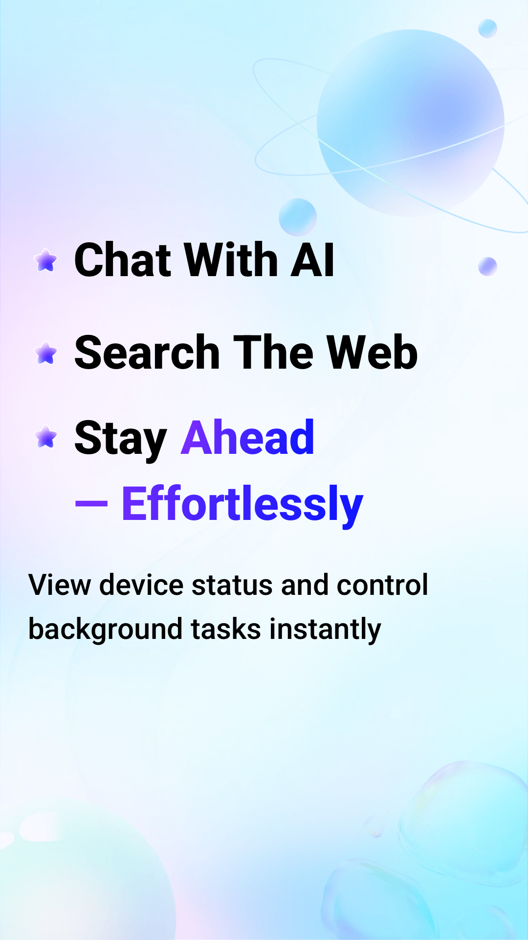 اسکرین شات 1 برنامه Boat AI Browser: Web & Tools