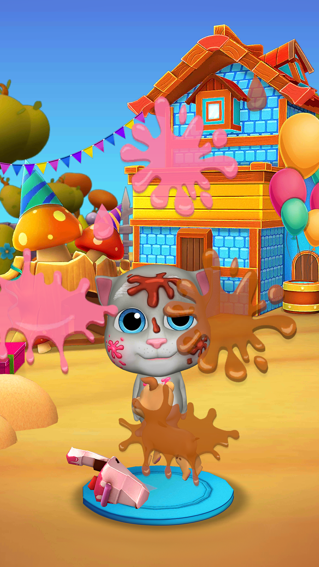 اسکرین شات 5 بازی Virtual Pet Bob - Funny Cat