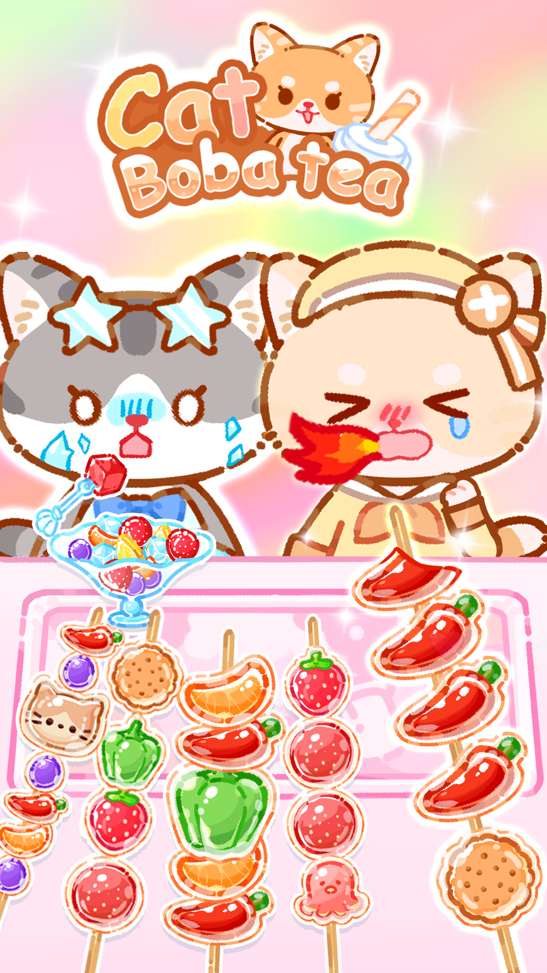اسکرین شات 5 بازی Cat Boba Tea: Food ASMR Master