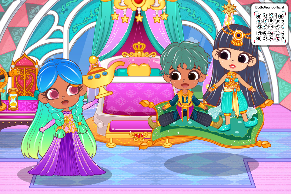 اسکرین شات 4 بازی BoBo Fairytale Room Design