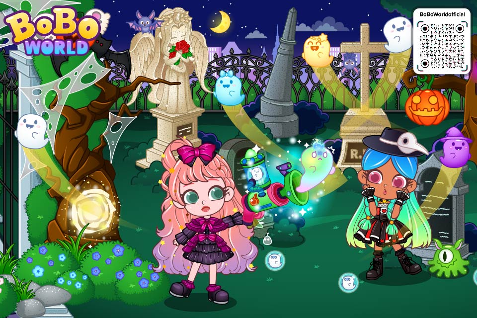 اسکرین شات 1 بازی BoBo World Haunted House -kids