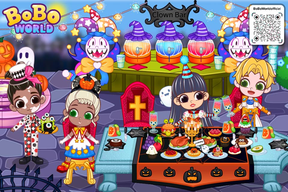اسکرین شات 2 بازی BoBo World Haunted House -kids