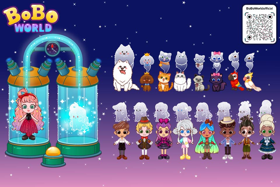 اسکرین شات 4 بازی BoBo World Haunted House -kids