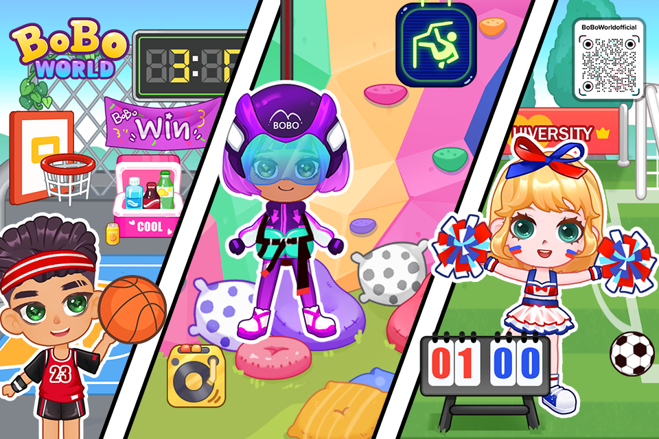 اسکرین شات 5 بازی BoBo World School Game for Kid