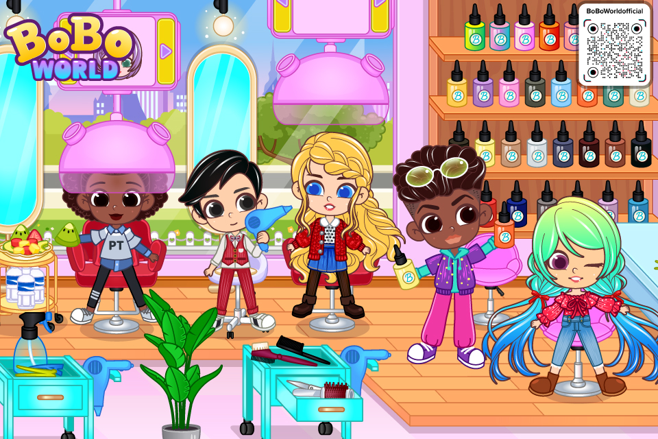 اسکرین شات 1 بازی BoBo World Shopping Mall-kids