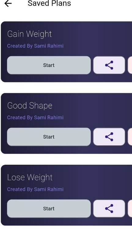 اسکرین شات برنامه بدنساز 7