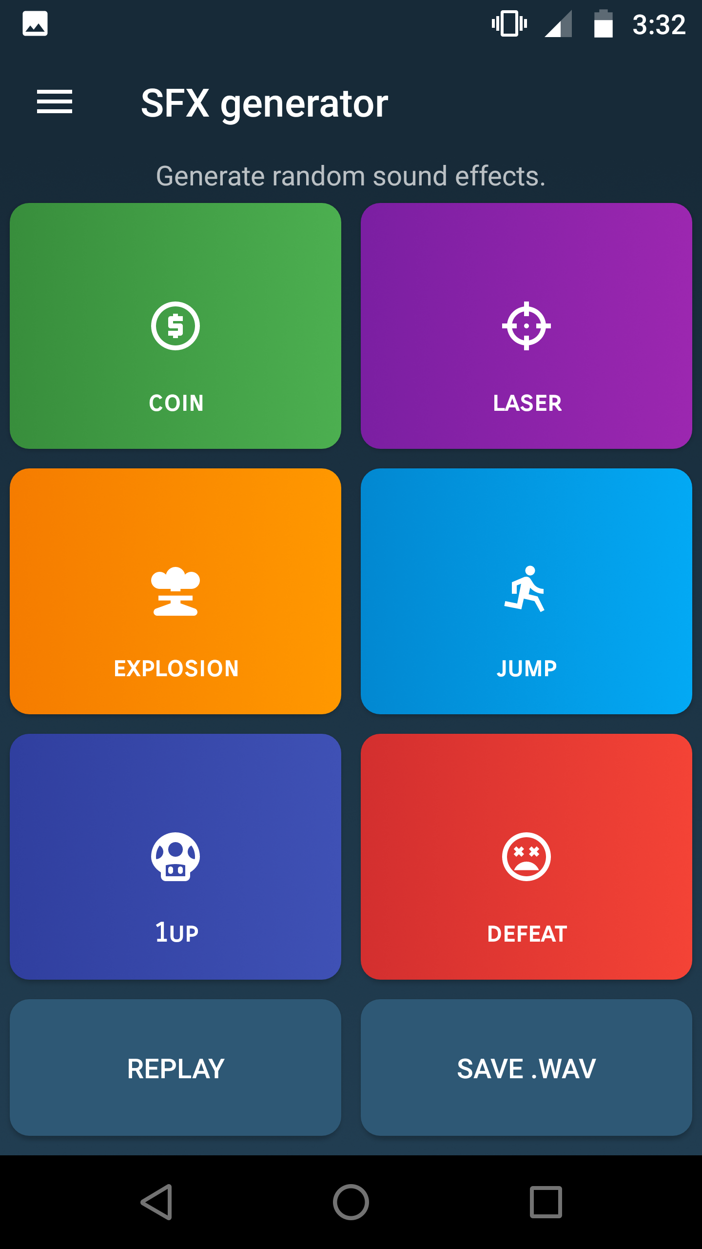 اسکرین شات 7 برنامه Frequency Sound Generator