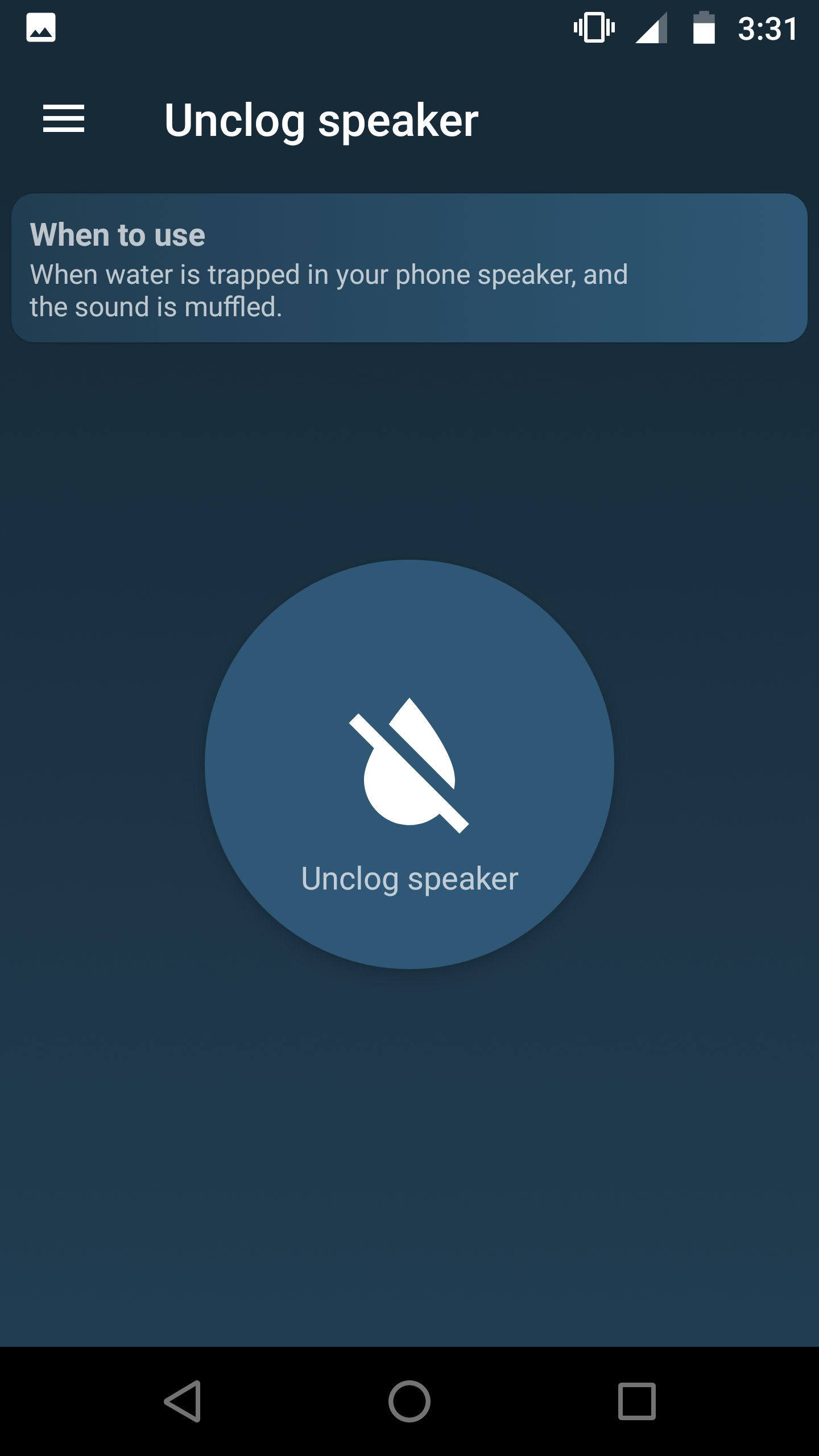 اسکرین شات 4 برنامه Frequency Sound Generator