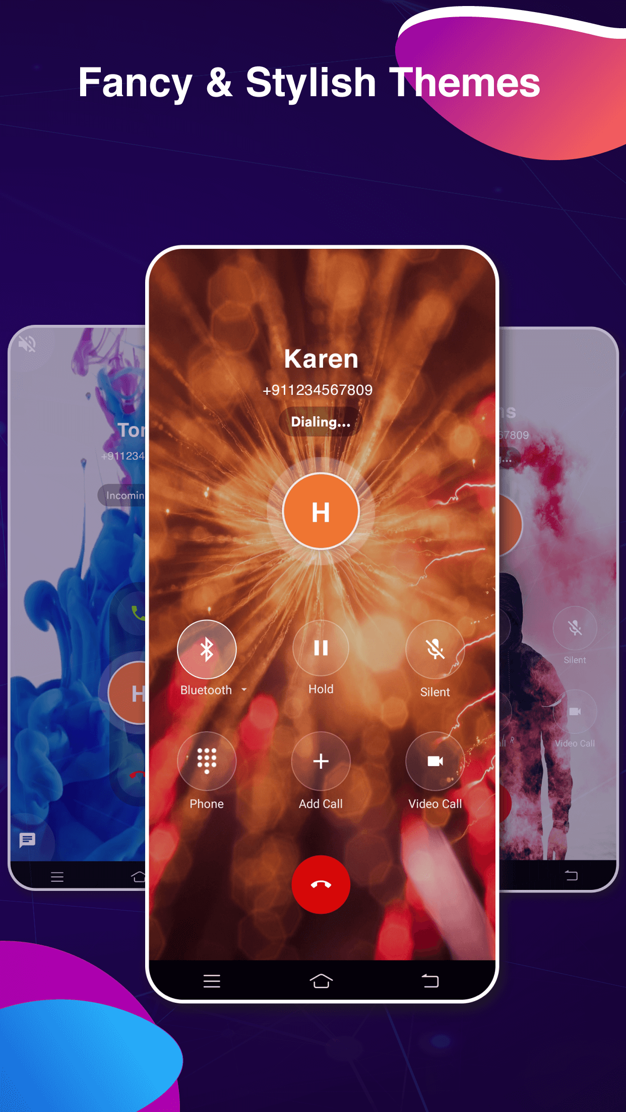 اسکرین شات 5 برنامه Vani Dialer - Call Logs, Conta