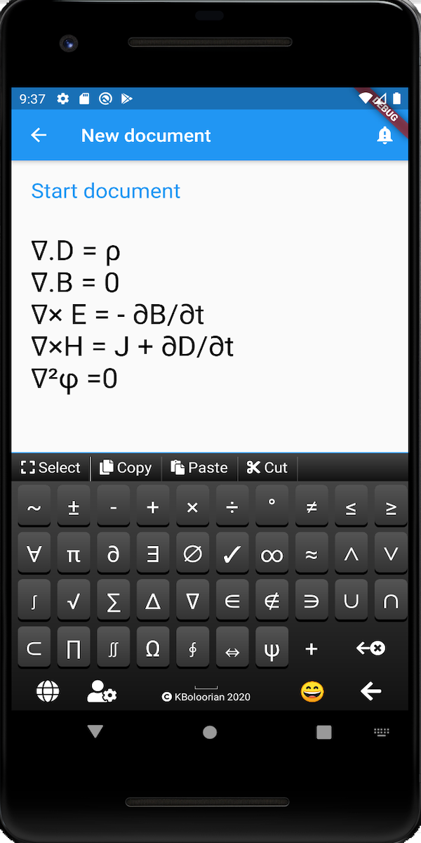 اسکرین شات 4 برنامه Farsi Keyboard