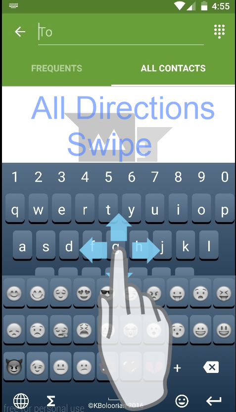 اسکرین شات 1 برنامه Advanced Kurdish Keyboard