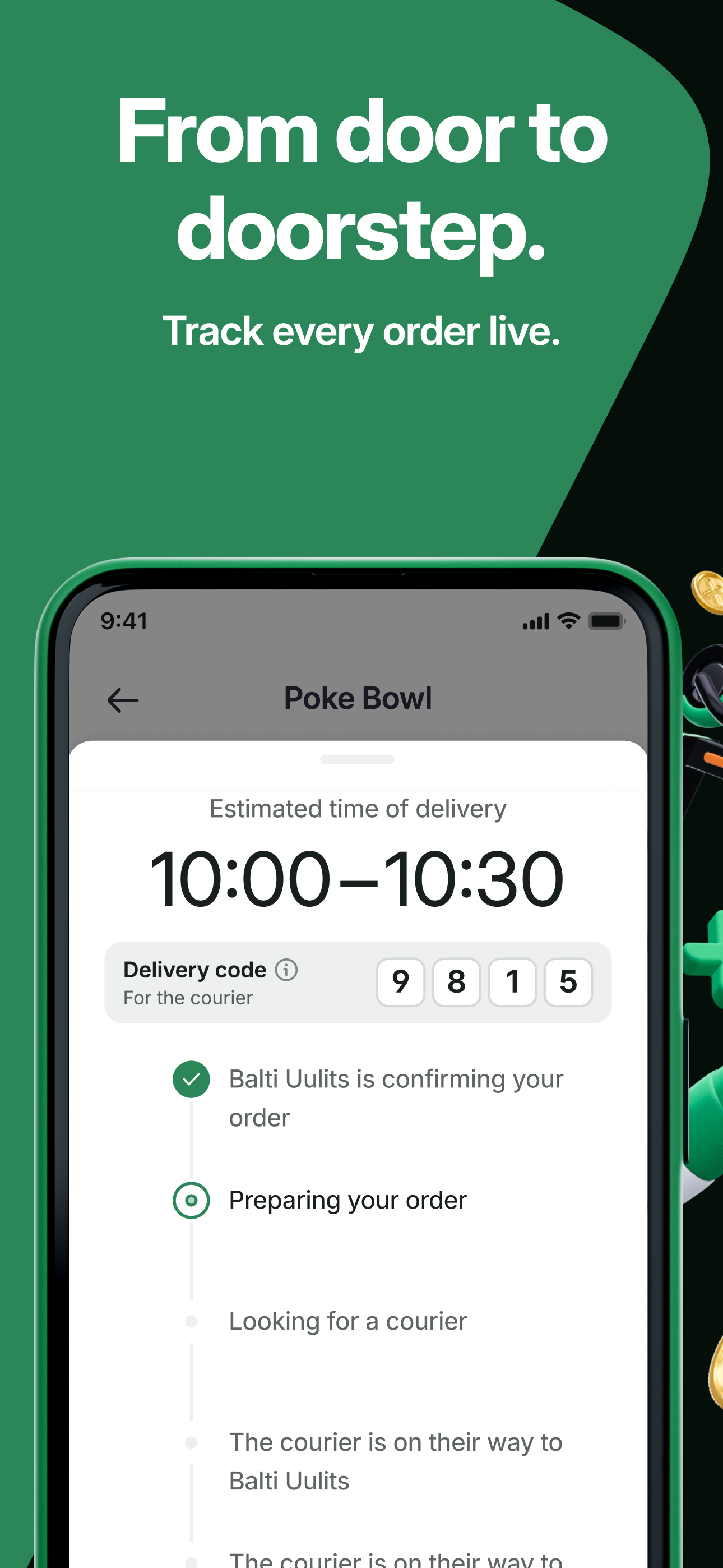 اسکرین شات 5 برنامه Bolt Food: Delivery & Takeaway