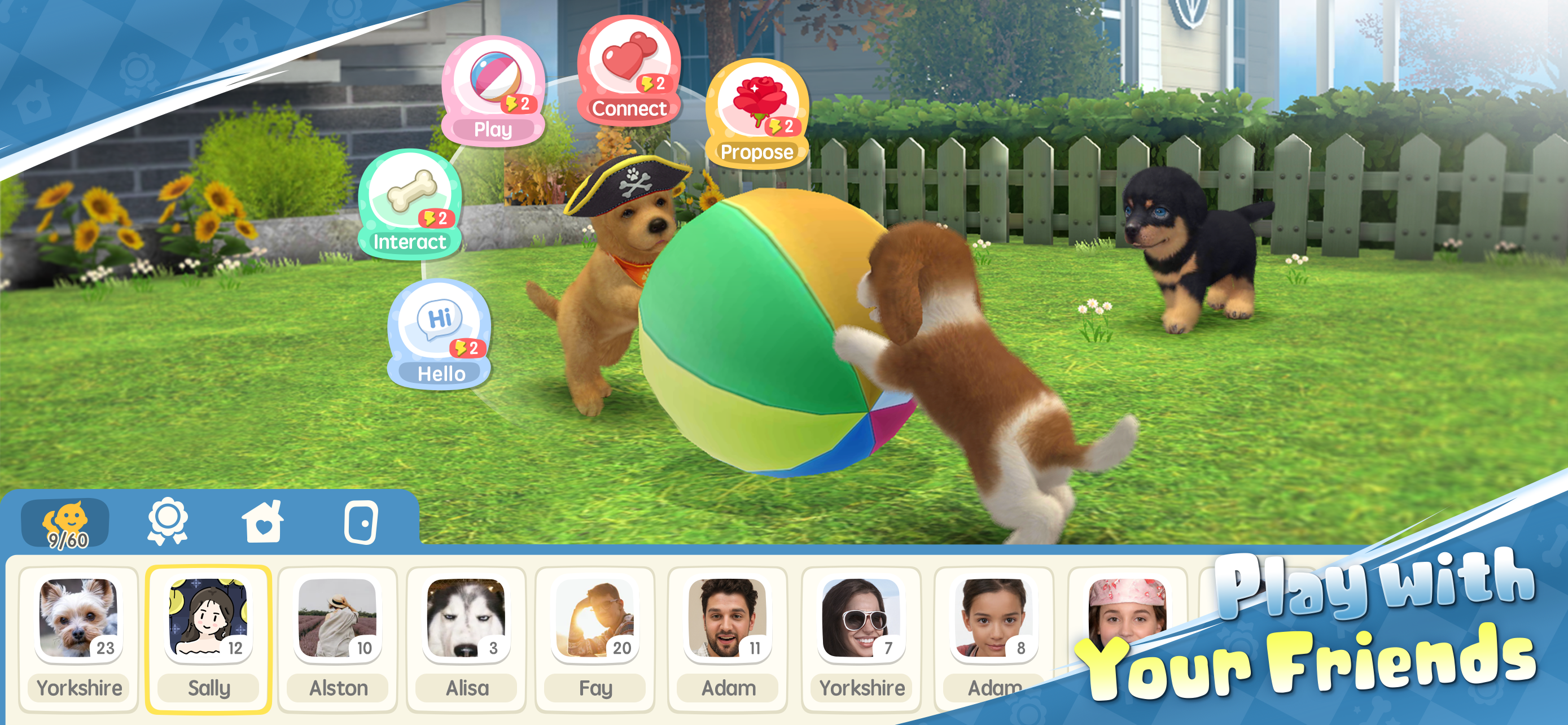 اسکرین شات 5 بازی My Dog:Puppy Simulator Games