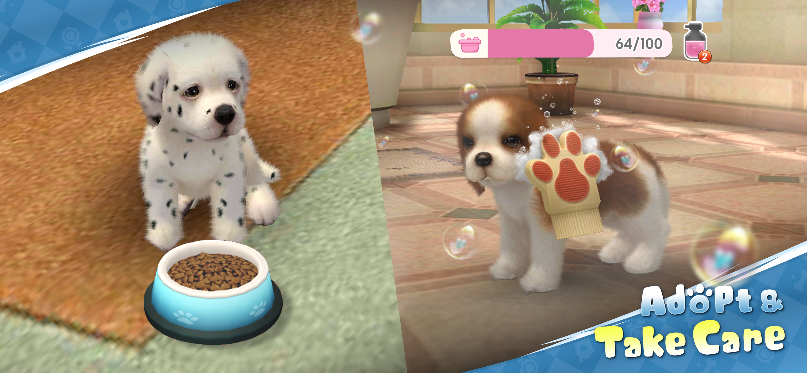 اسکرین شات 4 بازی My Dog:Puppy Simulator Games