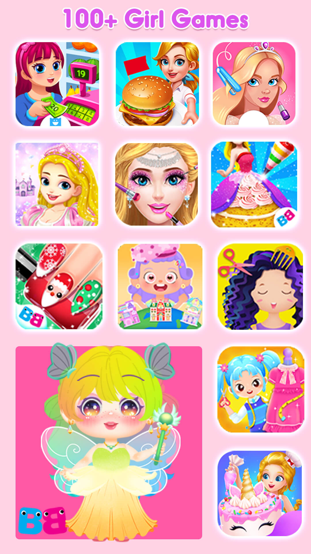 اسکرین شات 1 بازی Girl Games: Fun Mini Games