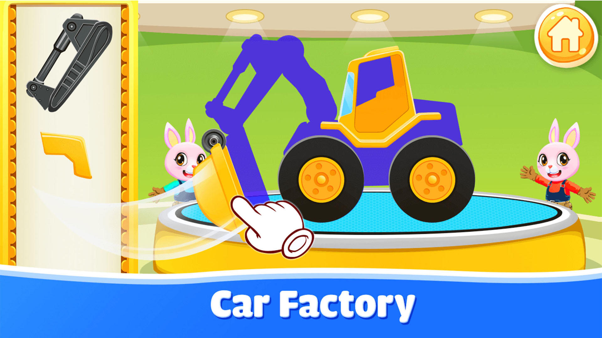 اسکرین شات 4 بازی Cars for kids - Car builder