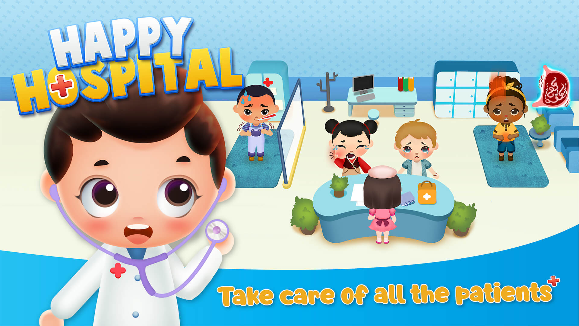 اسکرین شات 2 بازی Happy hospital - doctor games