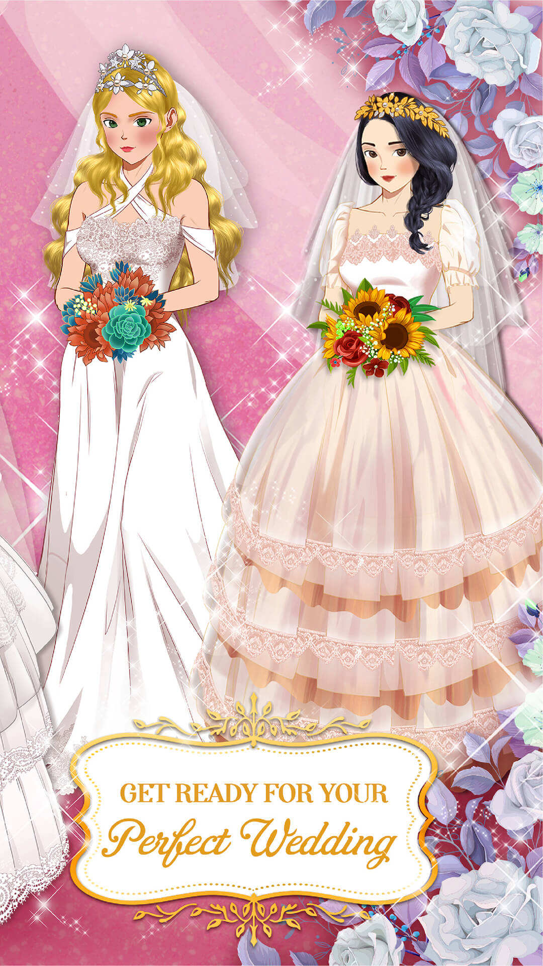 اسکرین شات 2 بازی Dream wedding – Makeup & dress
