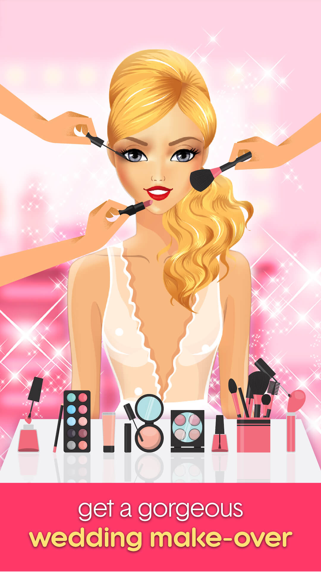 اسکرین شات 3 بازی Dream wedding – Makeup & dress