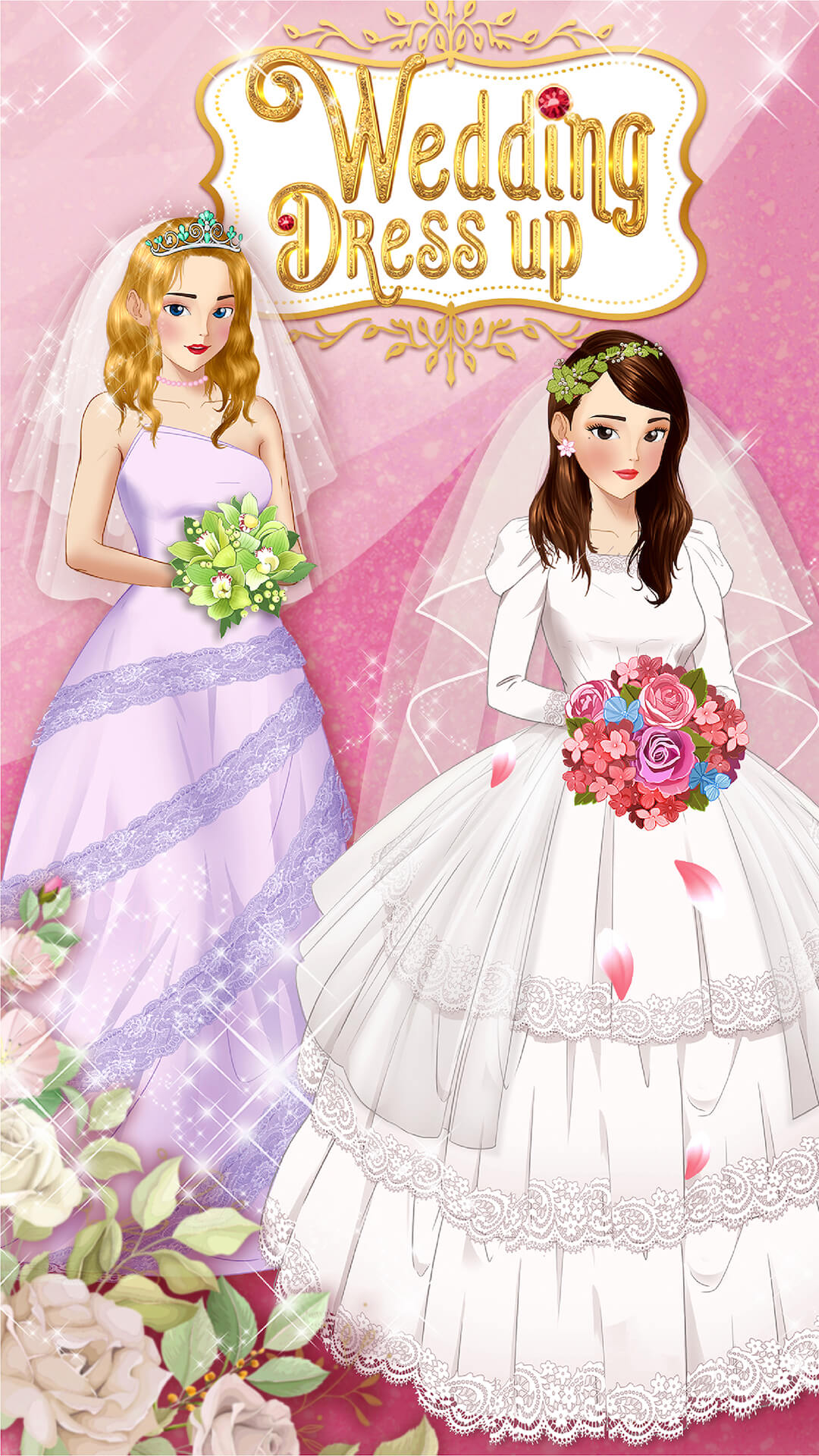 اسکرین شات 1 بازی Dream wedding – Makeup & dress