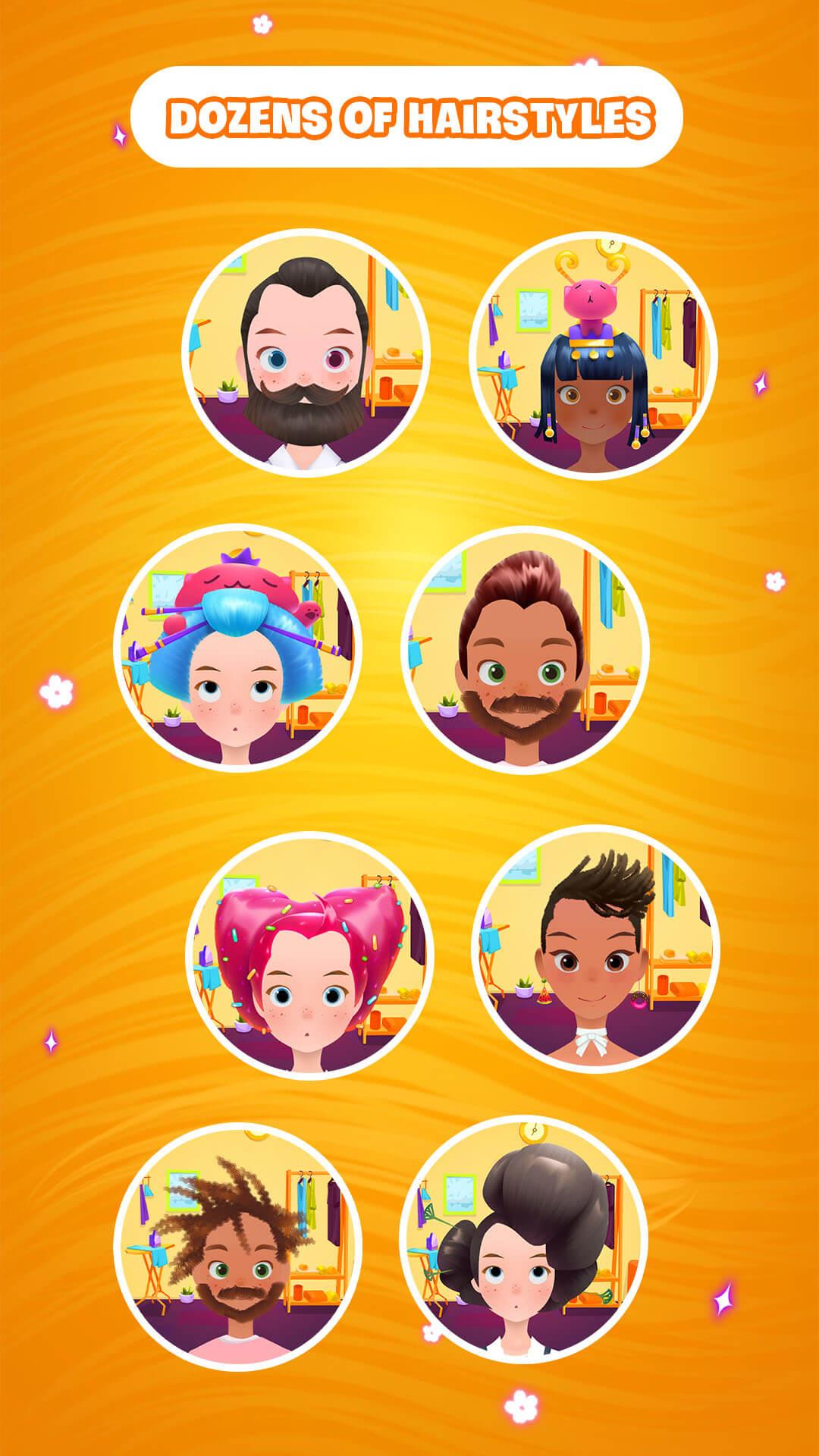 اسکرین شات 4 بازی Hair salon games : Hairdresser