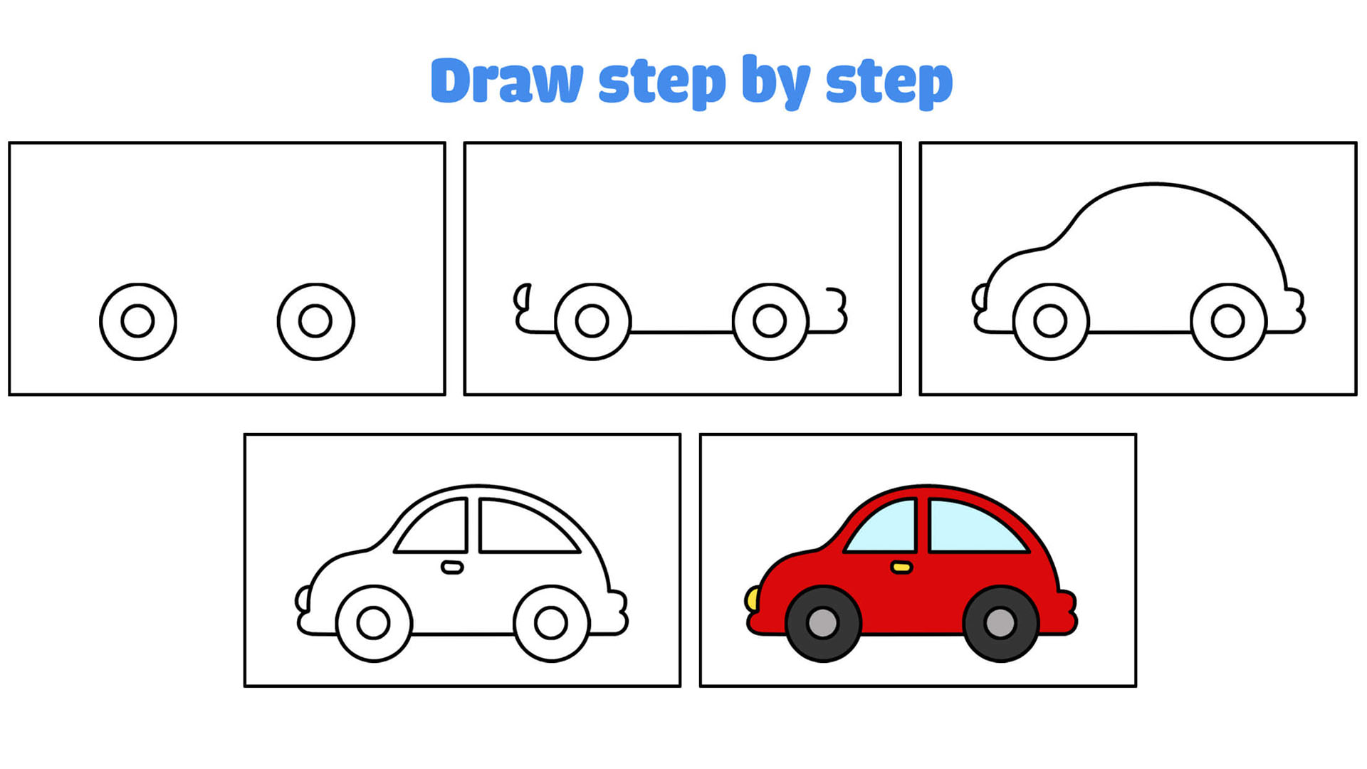 اسکرین شات 4 بازی Cars drawings: Learn to draw