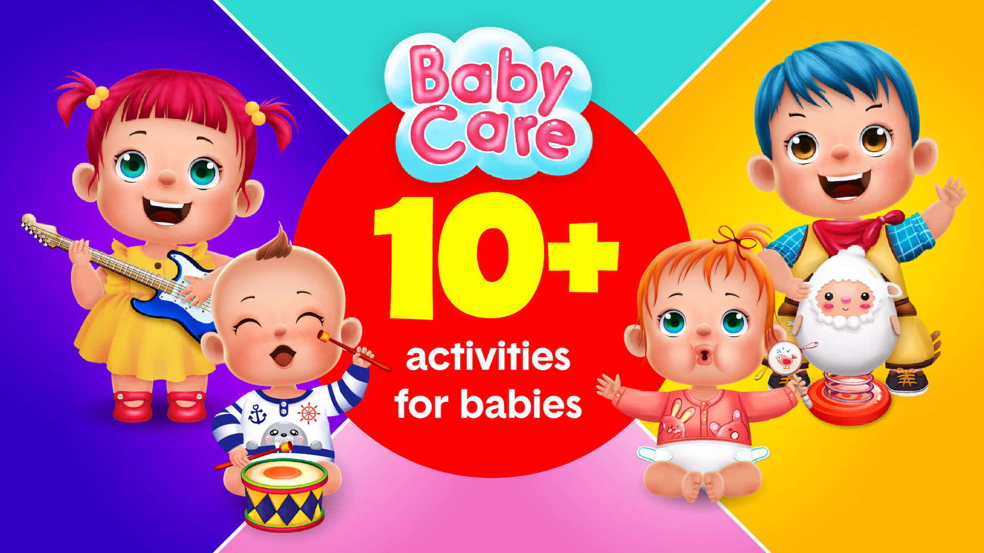 اسکرین شات 5 بازی Baby care game for kids