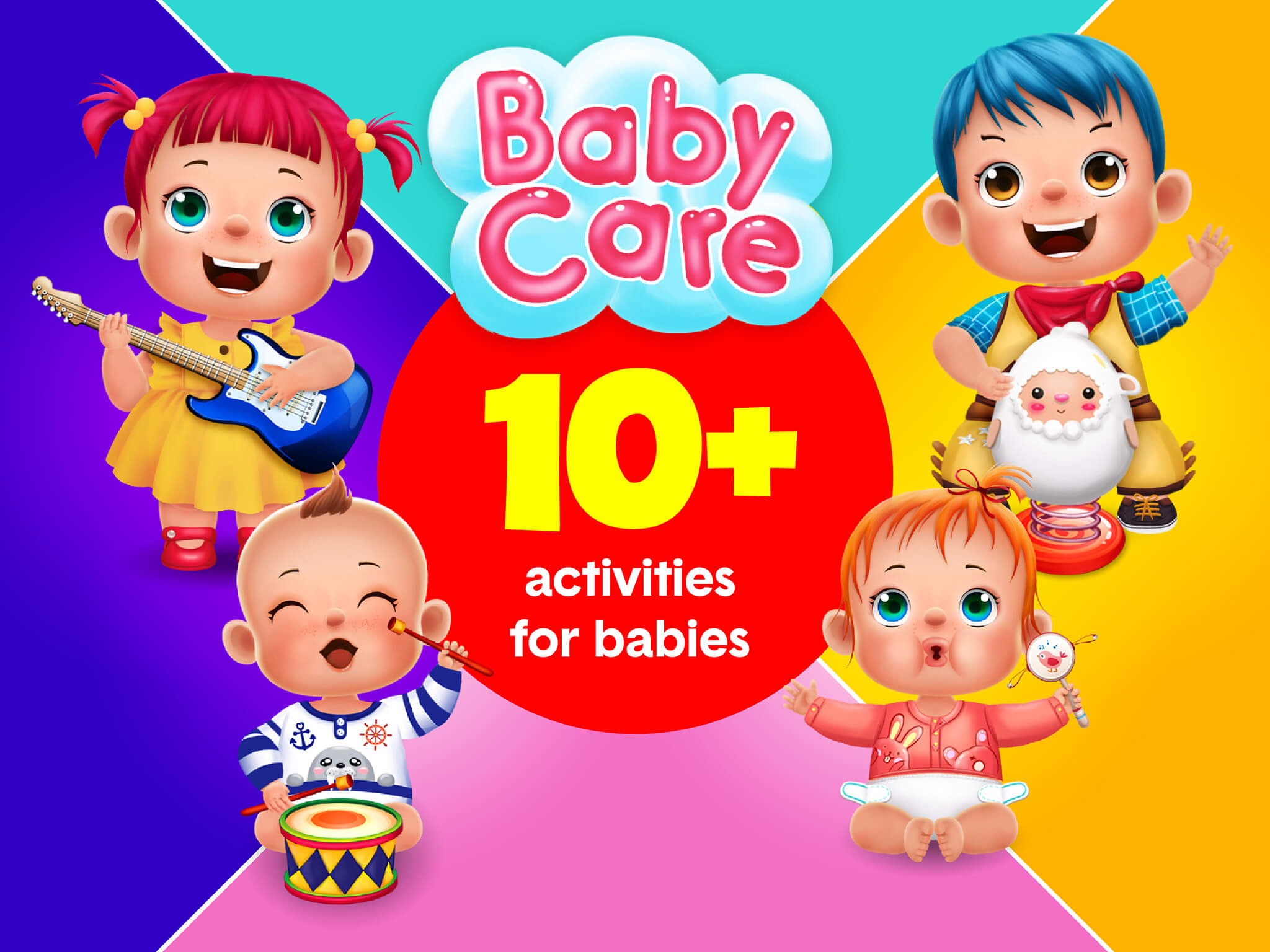 اسکرین شات 5 بازی Baby care game for kids