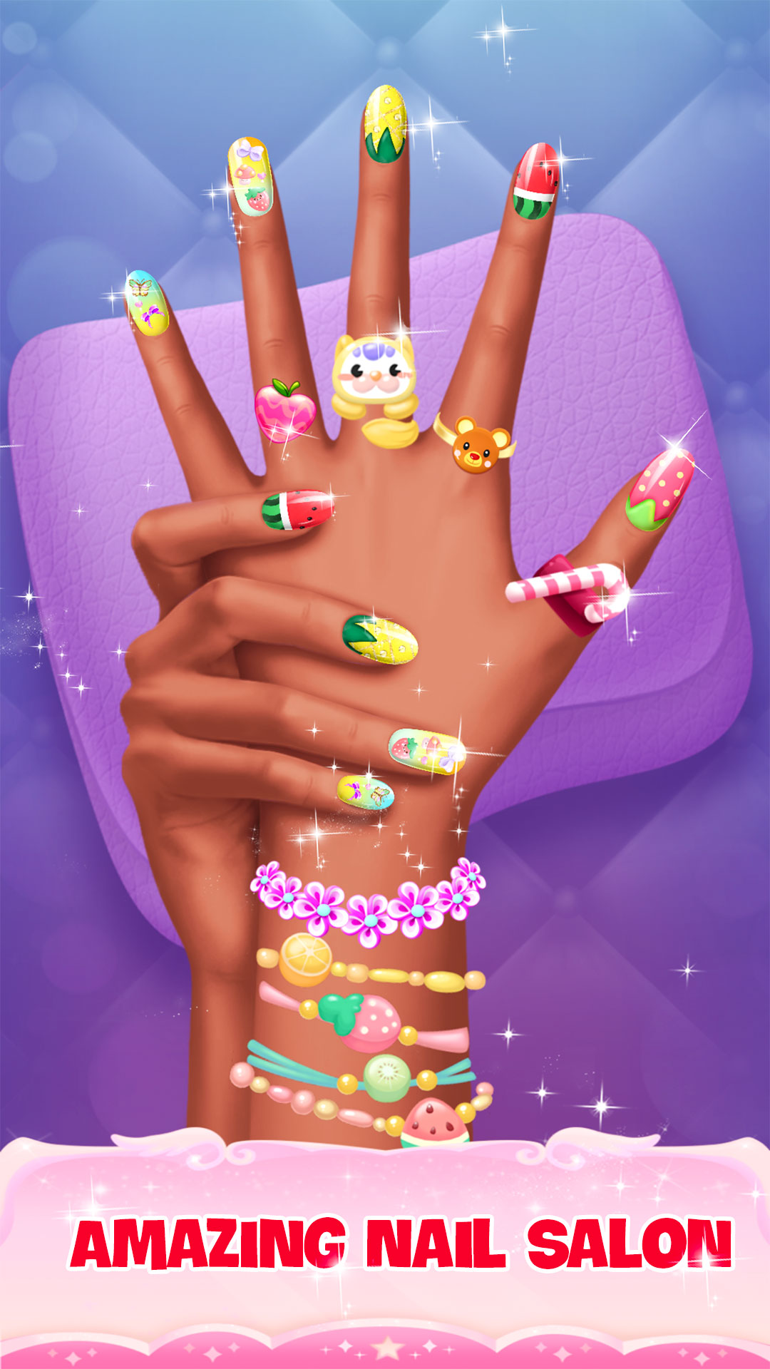 اسکرین شات 2 بازی Nail Salon Games for Girls