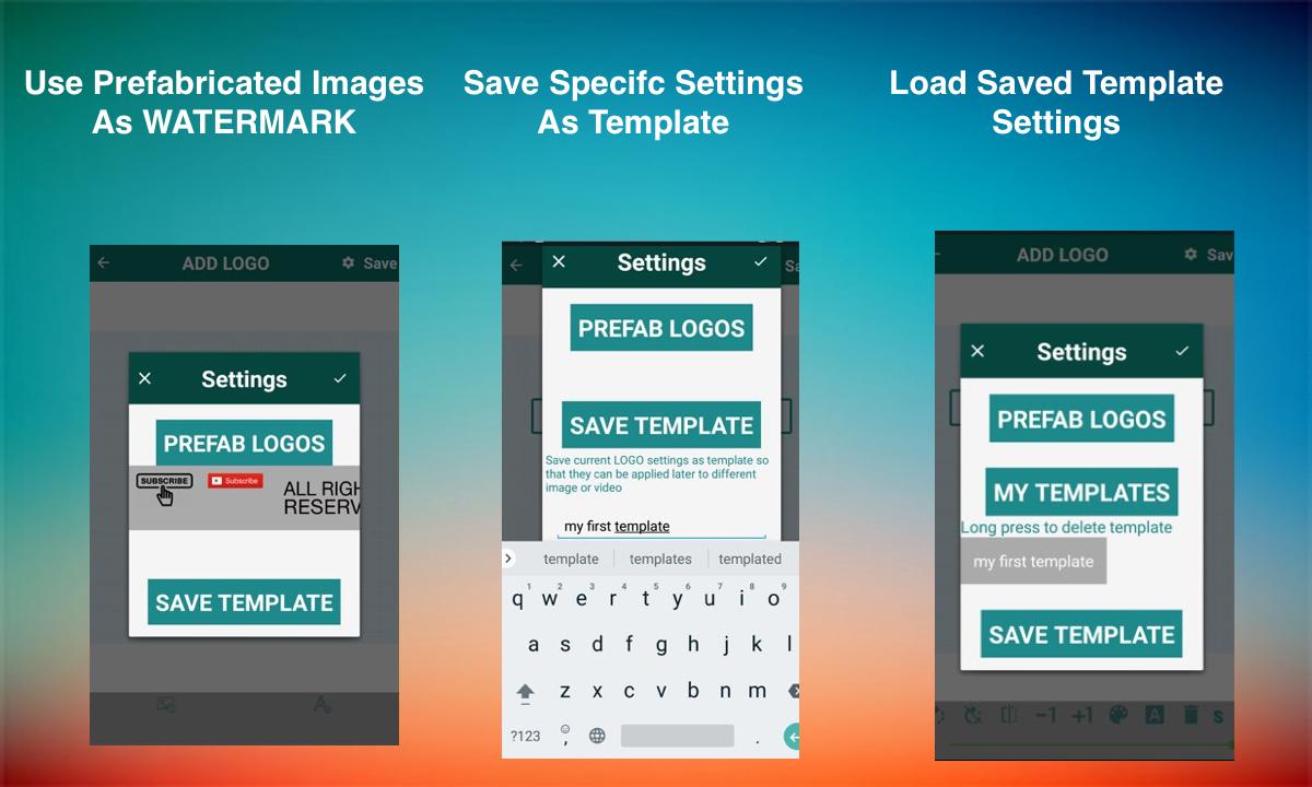 اسکرین شات 5 برنامه Remove & Add Watermark