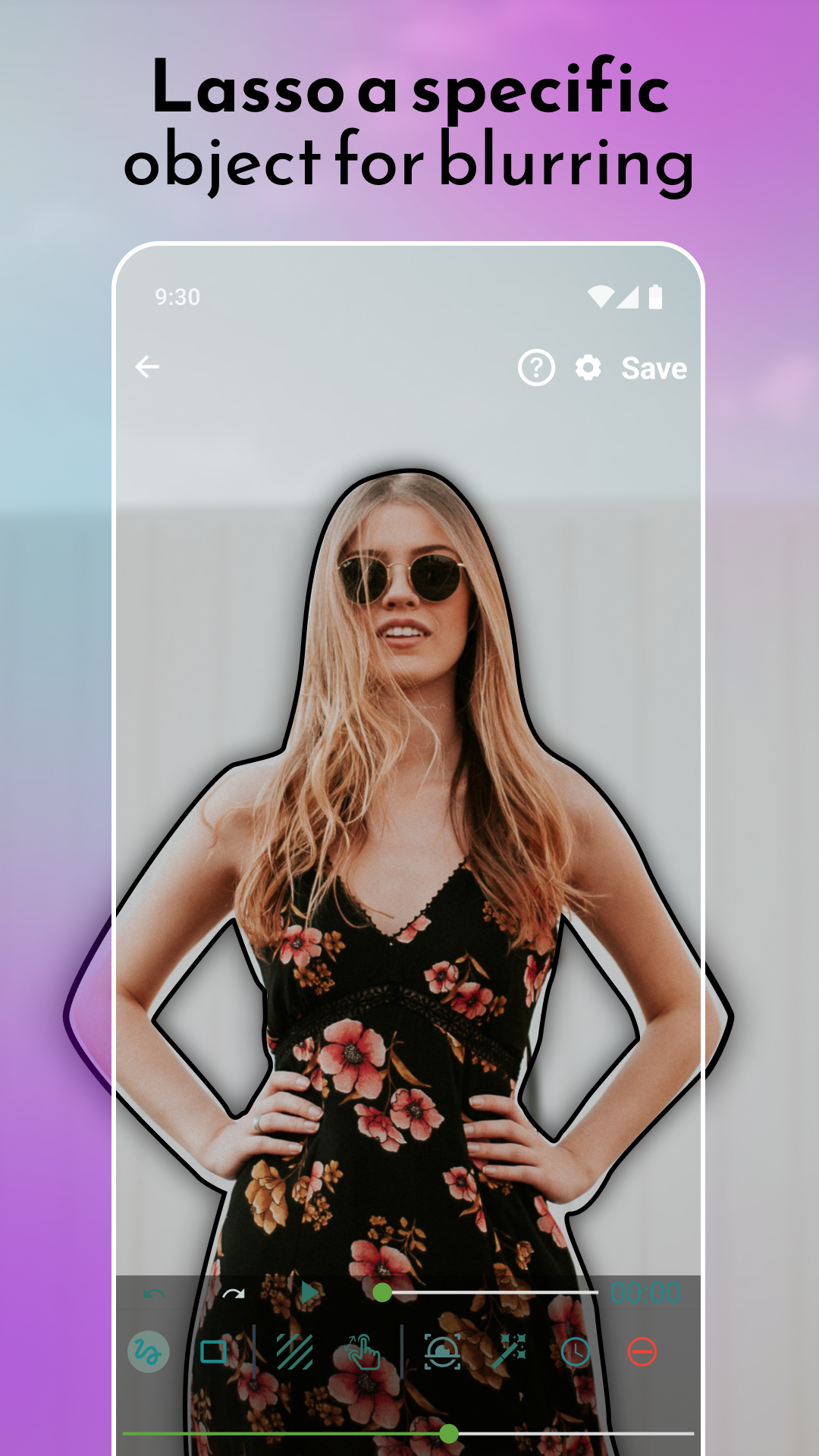 اسکرین شات 3 برنامه Blur Video and Photo Editor