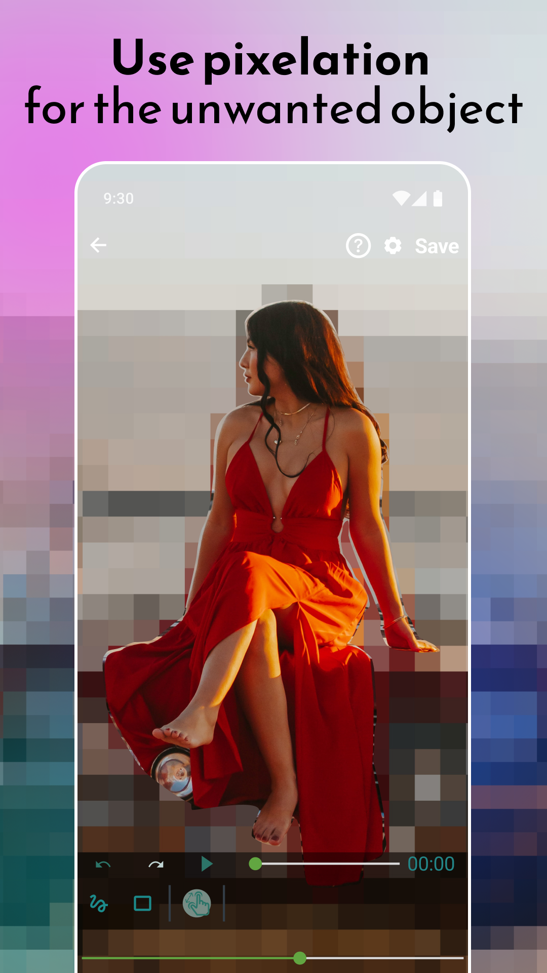 اسکرین شات 4 برنامه Blur Video and Photo Editor