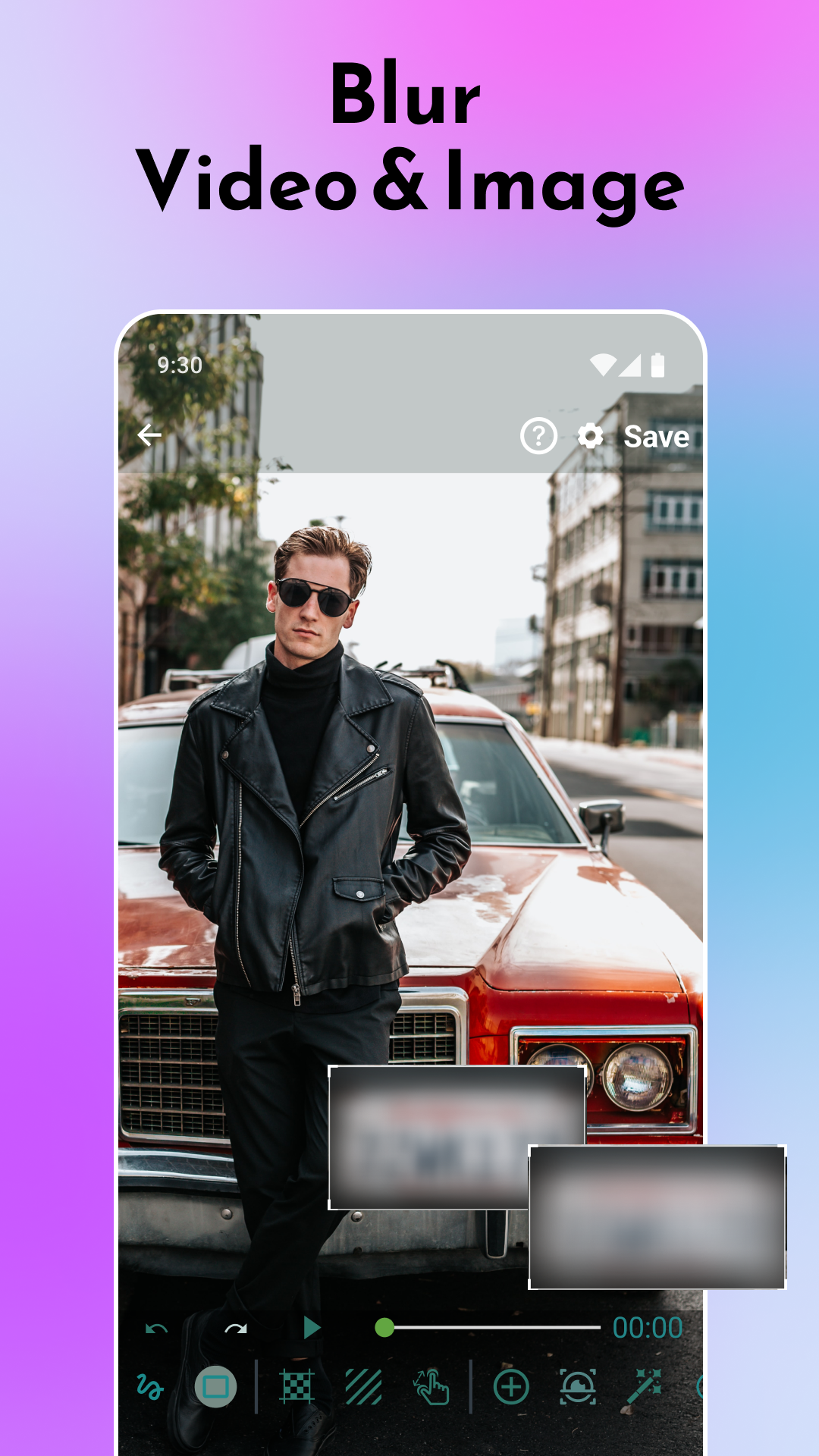 اسکرین شات 1 برنامه Blur Video and Photo Editor