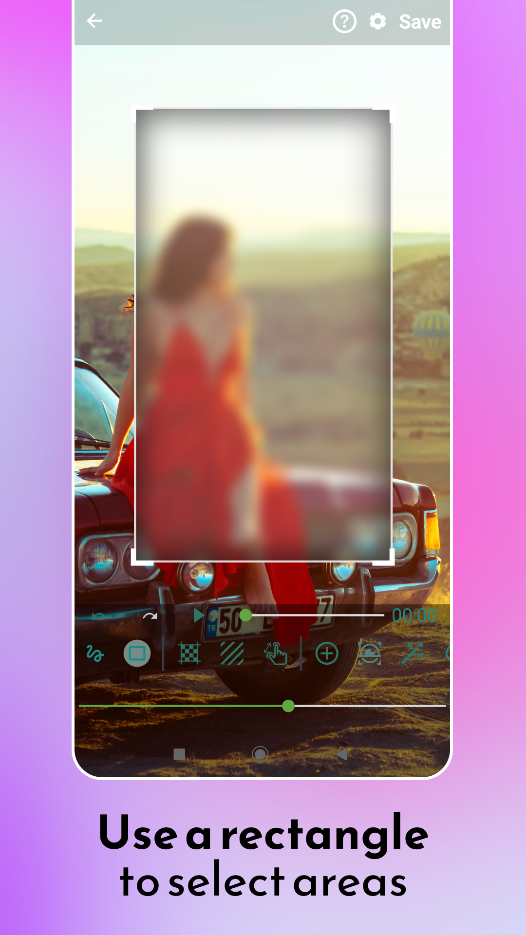 اسکرین شات 2 برنامه Blur Video and Photo Editor
