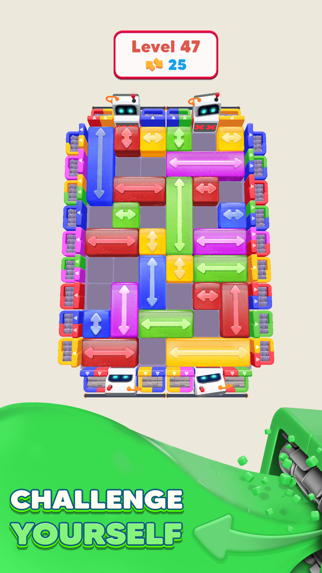 اسکرین شات 5 بازی Color Blocks 3D: Slide Puzzle