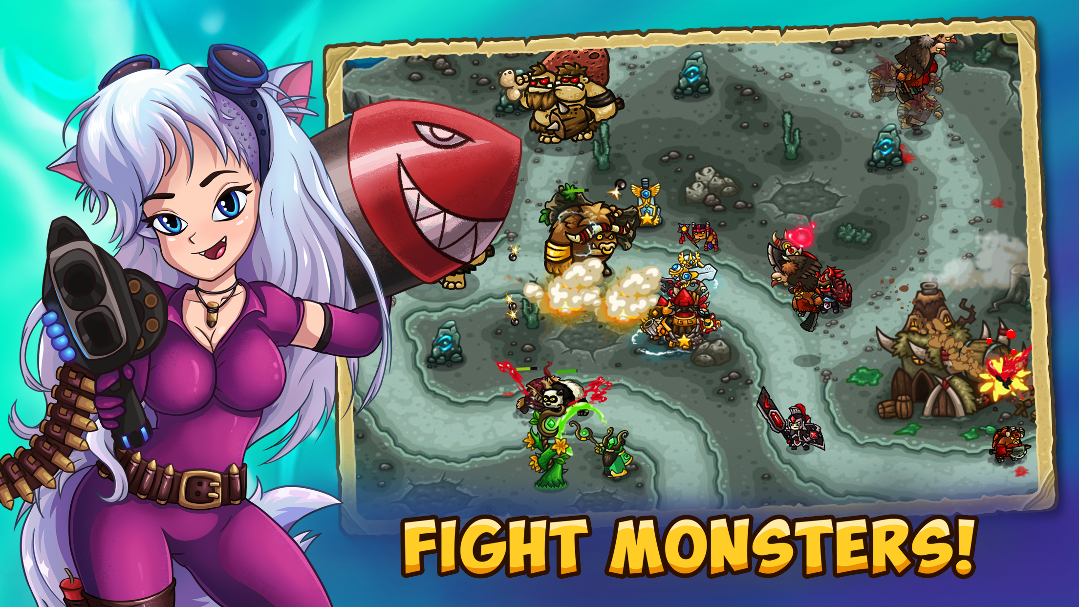 اسکرین شات 2 بازی Booblyc TD Realm Tower Defense