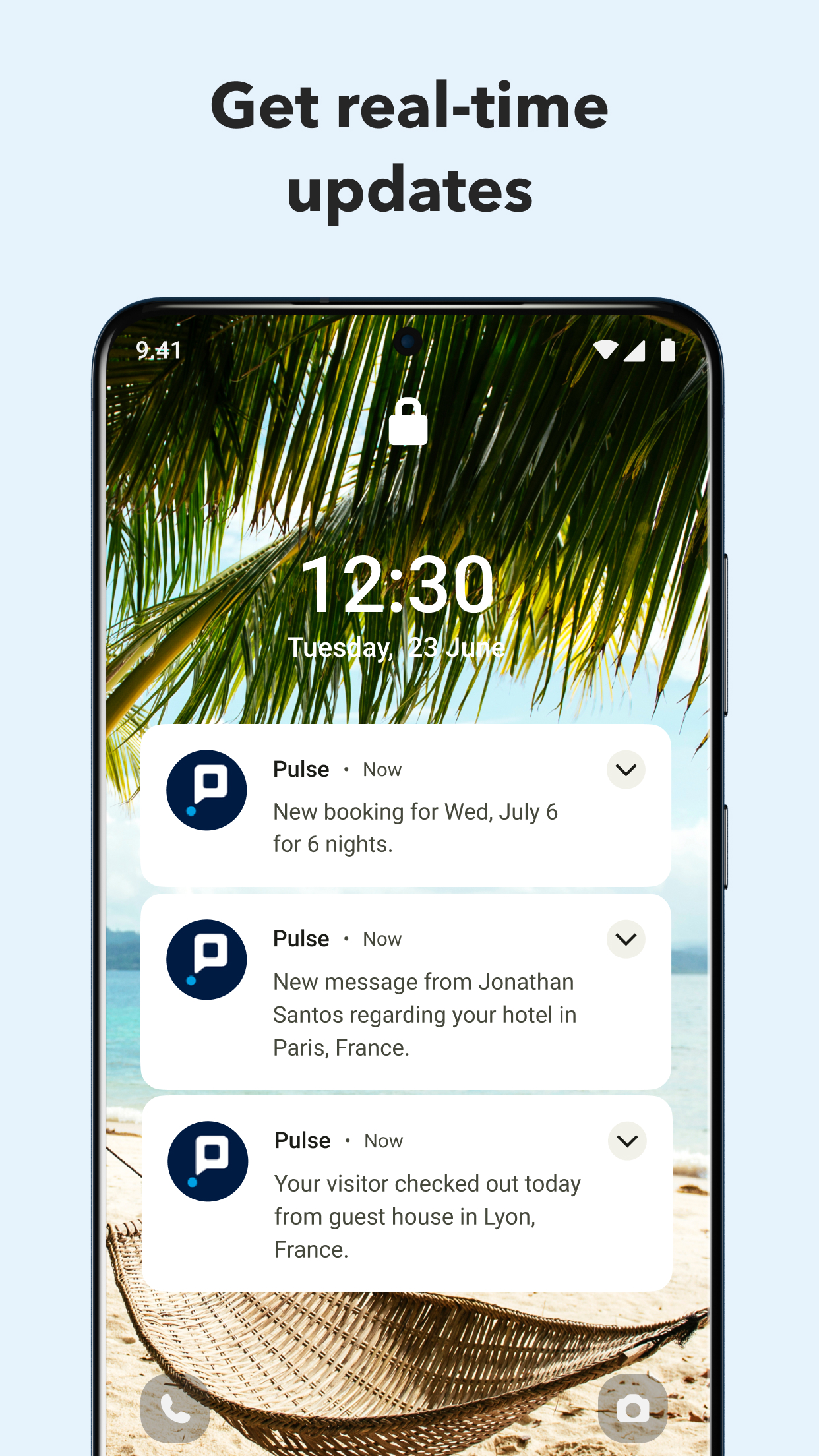 اسکرین شات 4 برنامه Pulse for Booking.com partners