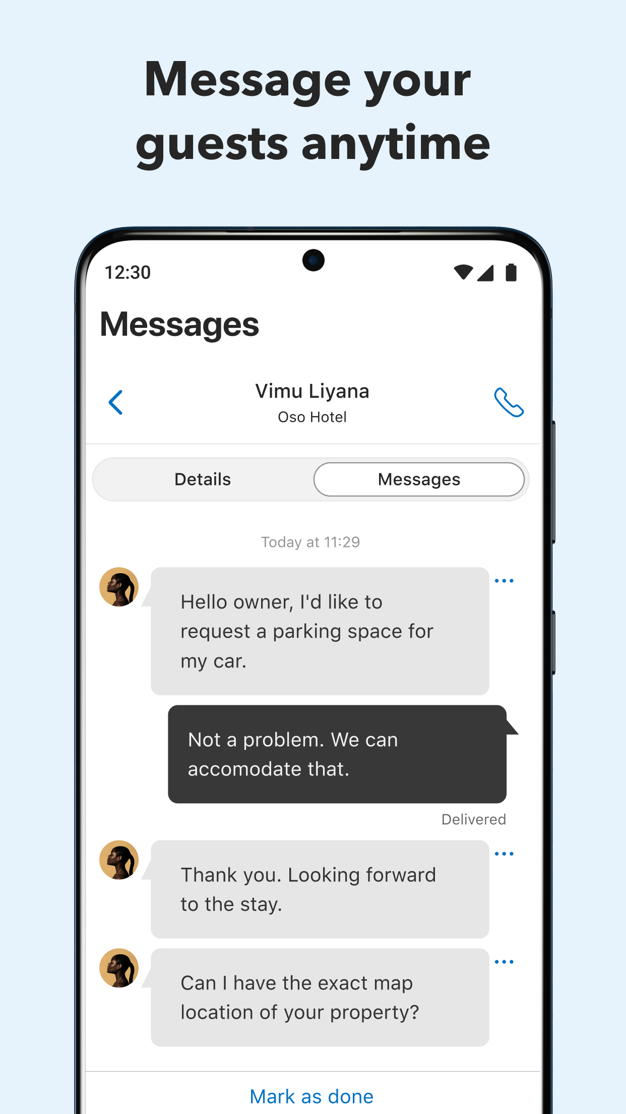 اسکرین شات 2 برنامه Pulse for Booking.com Partners