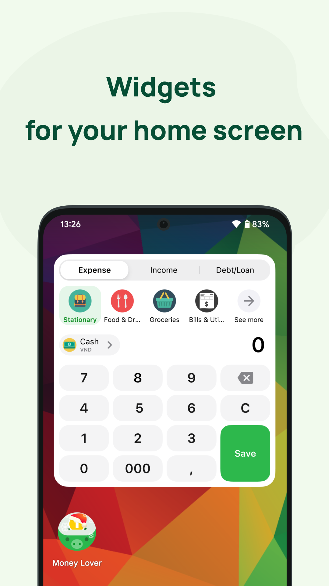 اسکرین شات 8 برنامه Money Lover - Spending Manager