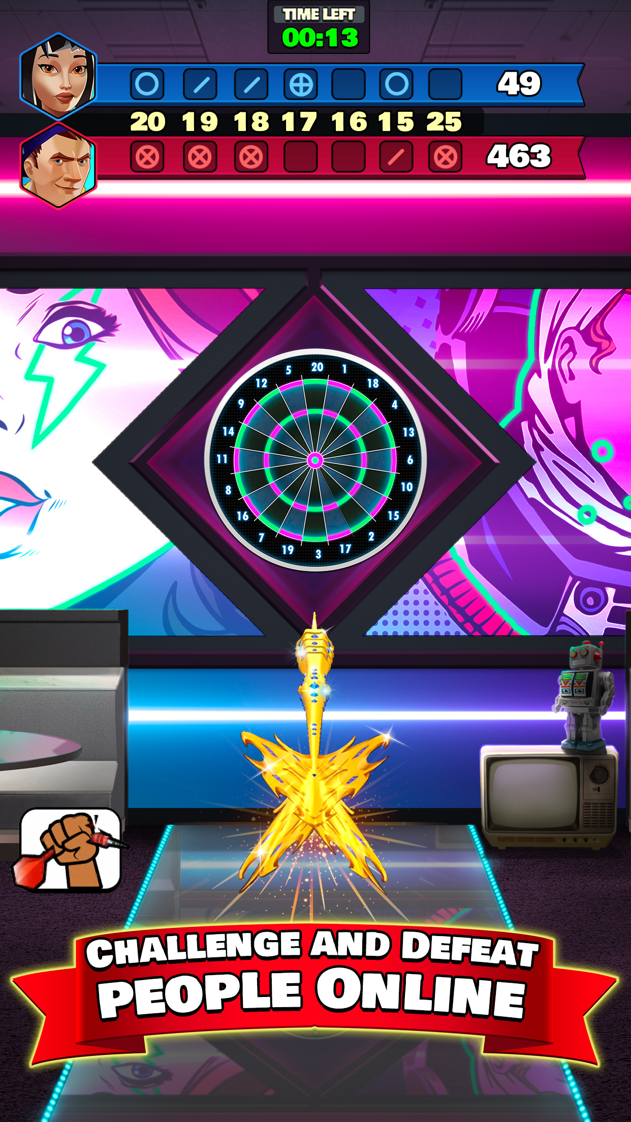 اسکرین شات 2 بازی Darts Club: PvP Multiplayer