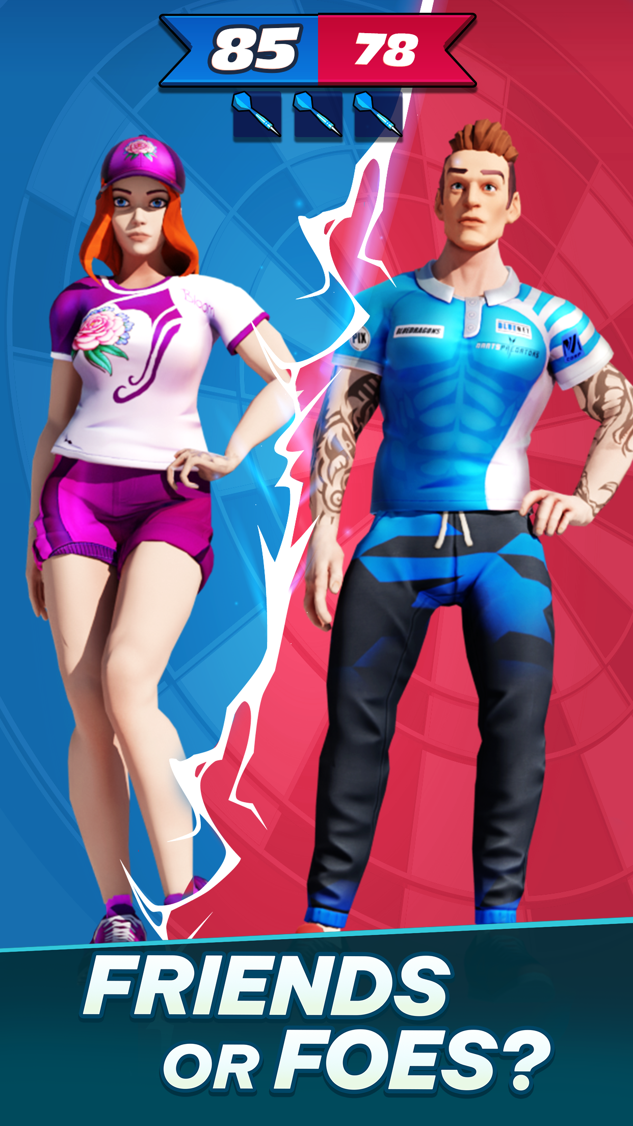 اسکرین شات 2 بازی Darts Club: PvP Multiplayer