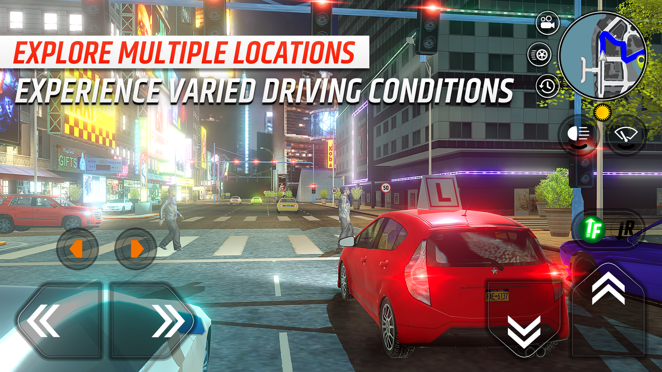 اسکرین شات 3 بازی Car Driving School Simulator
