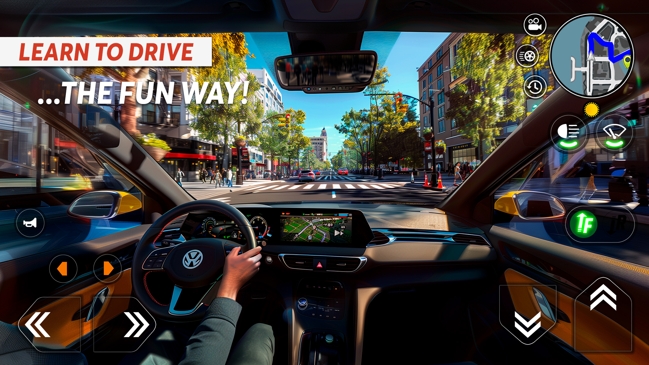 اسکرین شات 1 بازی Car Driving School Simulator