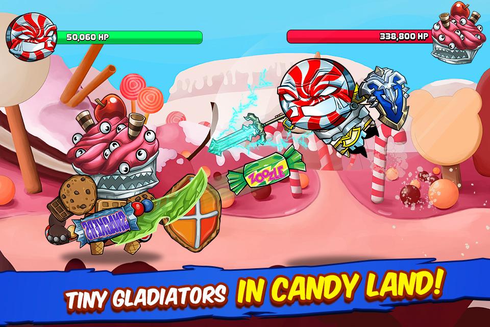 اسکرین شات 1 بازی Tiny Gladiators - Fighting Tou